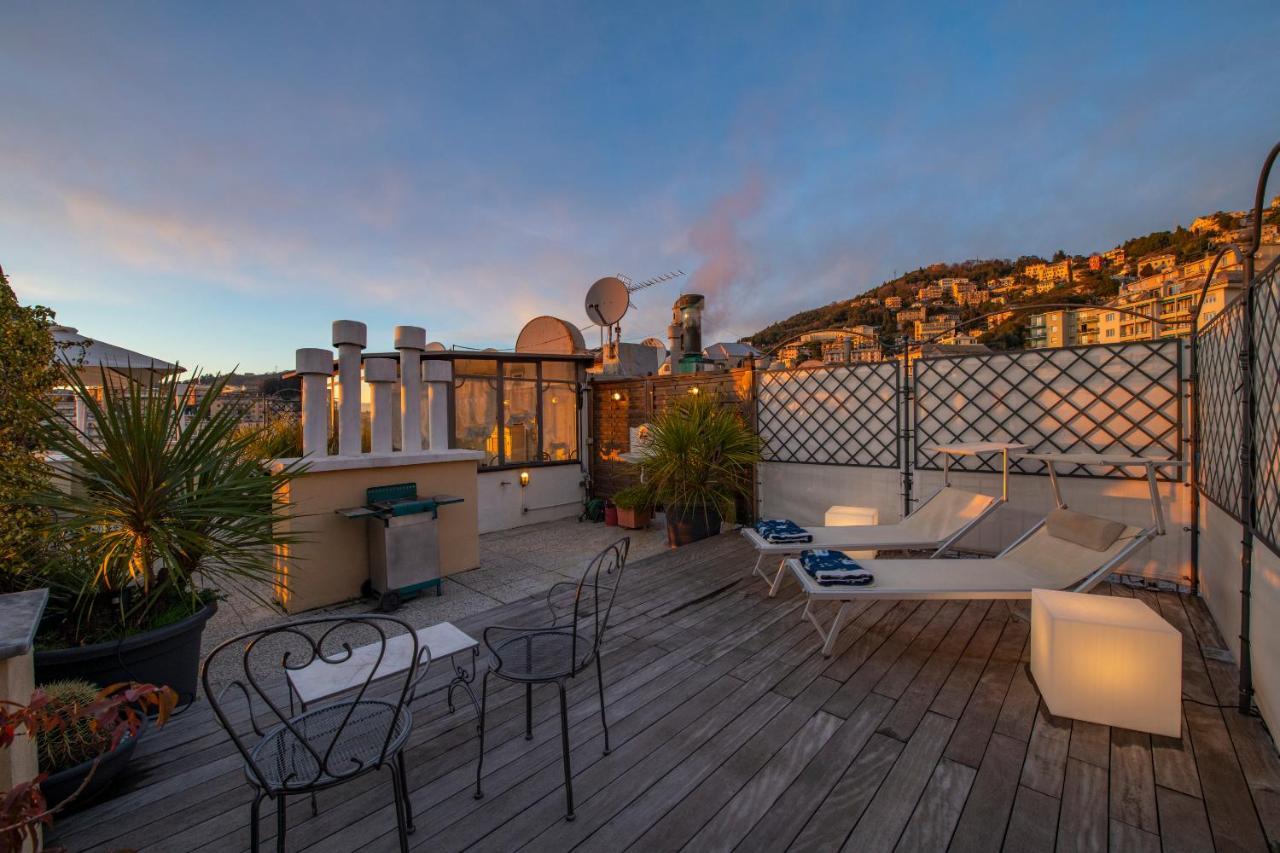 Castelletto Exclusive Terrace Penthouse Lejlighed Genova Eksteriør billede