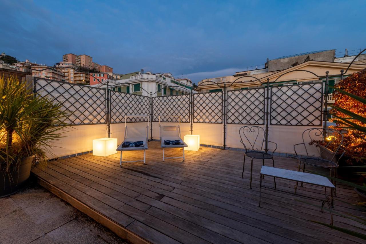 Castelletto Exclusive Terrace Penthouse Lejlighed Genova Eksteriør billede
