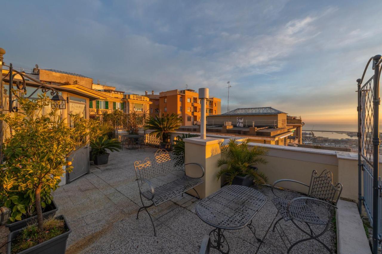 Castelletto Exclusive Terrace Penthouse Lejlighed Genova Eksteriør billede